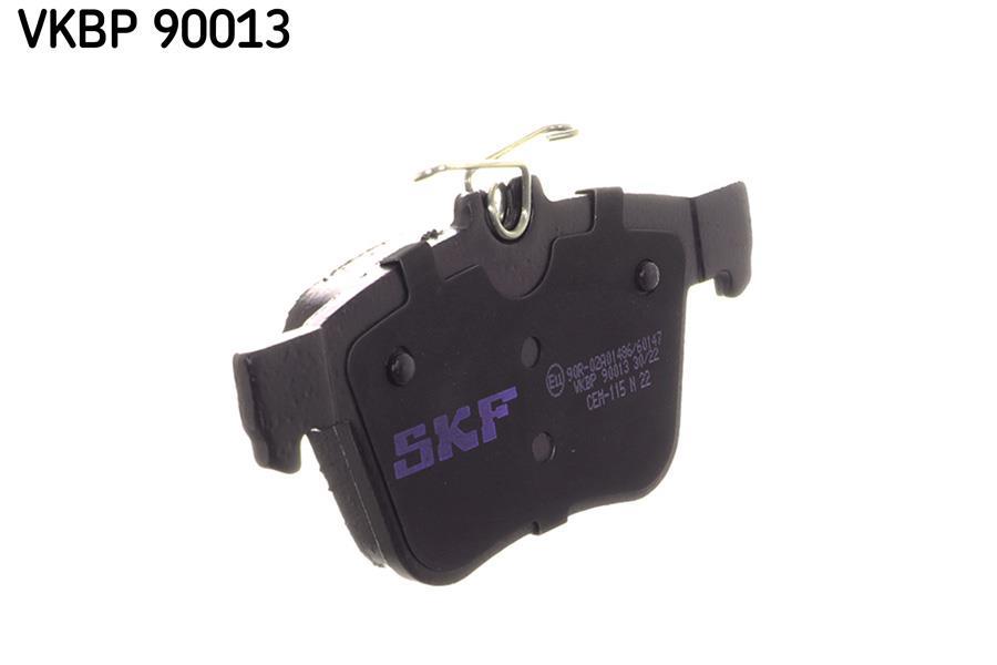 Jeu de 4 plaquettes de frein SKF ref. VKBP 90013